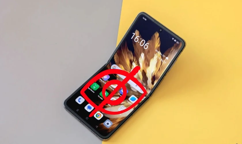 Lưu &yacute; khi ẩn ứng dụng tr&ecirc;n OPPO
