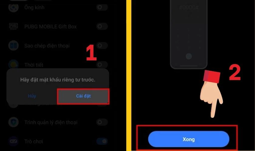 Cách ẩn ứng dụng trên Realme nhanh