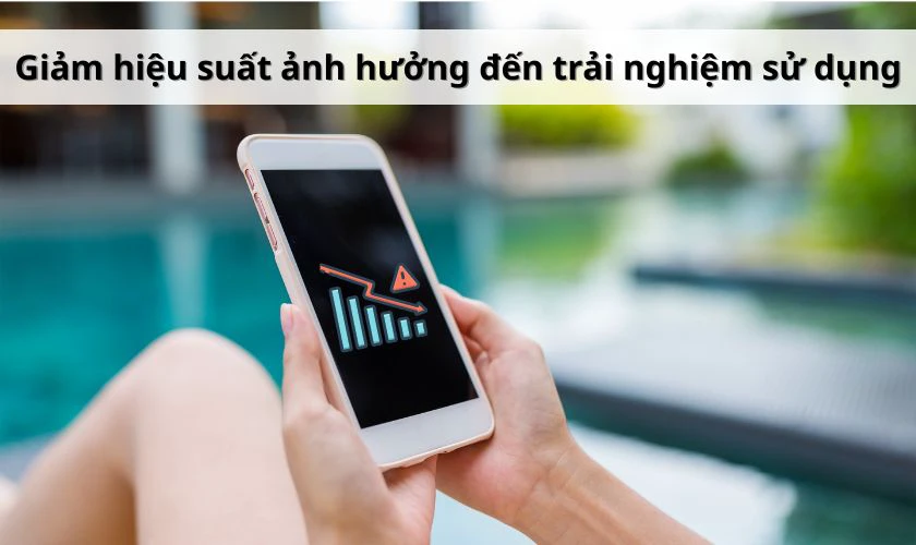 Giảm hiệu suất hoạt động khi bật tiết kiệm pin
