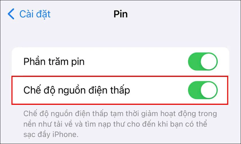 C&aacute;ch bật chế độ tiết kiệm pin tr&ecirc;n iPhone bằng 3D Touch