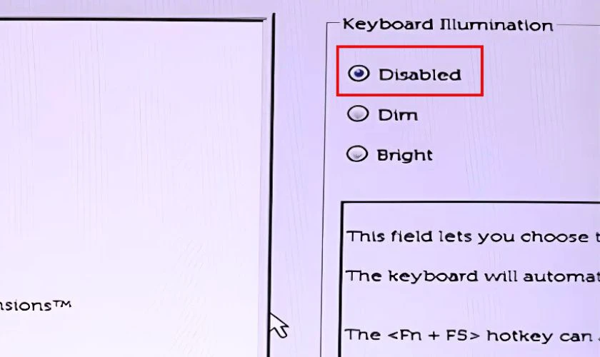 Tại sao không thể bật đèn bàn phím laptop HP?
