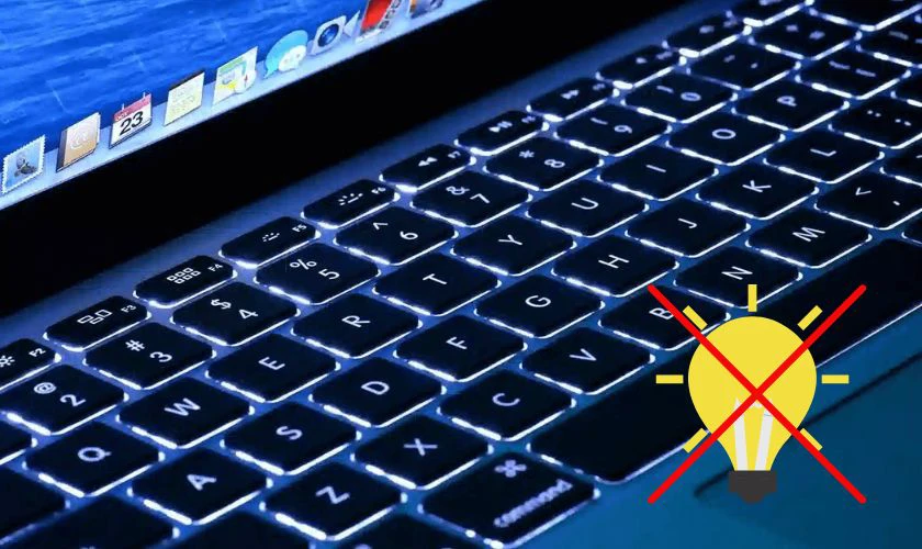 V&igrave; sao bật đ&egrave;n b&agrave;n ph&iacute;m MacBook lại kh&ocirc;ng l&ecirc;n, liệu c&oacute; l&agrave;m sai c&aacute;ch?