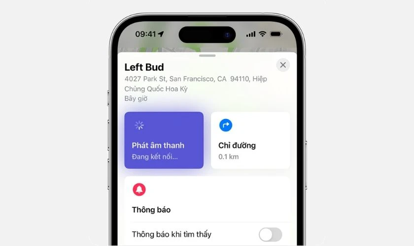Nên làm gì khi đã xác định được vị trí iPhone bị mất