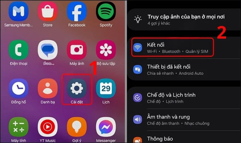 Cách bật NFC trên Vivo