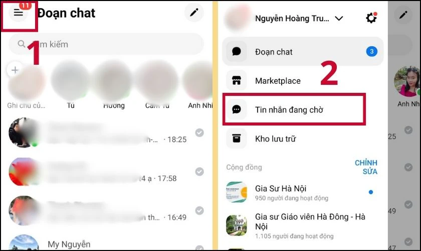 C&aacute;ch bỏ Spam tin nhắn tr&ecirc;n Messenger bằng điện thoại đơn giản