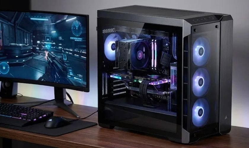 Nguồn, case và tản nhiệt