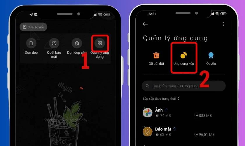 Cách cài đặt Enetviet cho 2 học sinh trên điện thoại Android