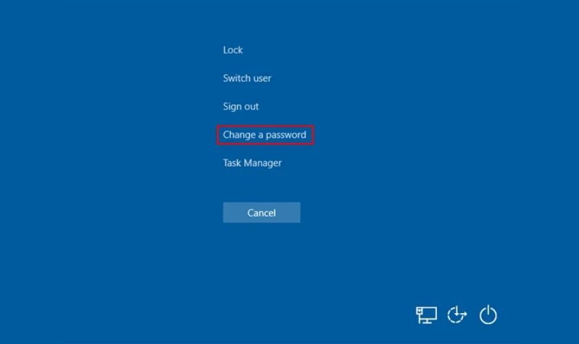 Cách đổi pass nhanh cho mọi Windows khi dùng tài khoản cục bộ