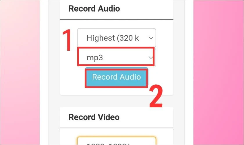 Tải &acirc;m thanh để c&aacute;ch c&agrave;i nhạc chu&ocirc;ng cho oppo từ youtube 
