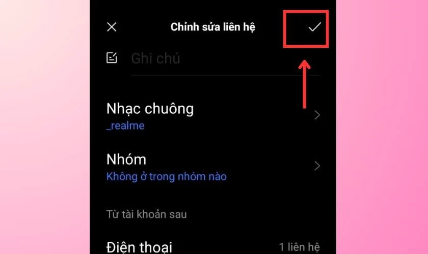 Chọn nhạc chu&ocirc;ng để thiết lập cho từng người tr&ecirc;n OPPO 
