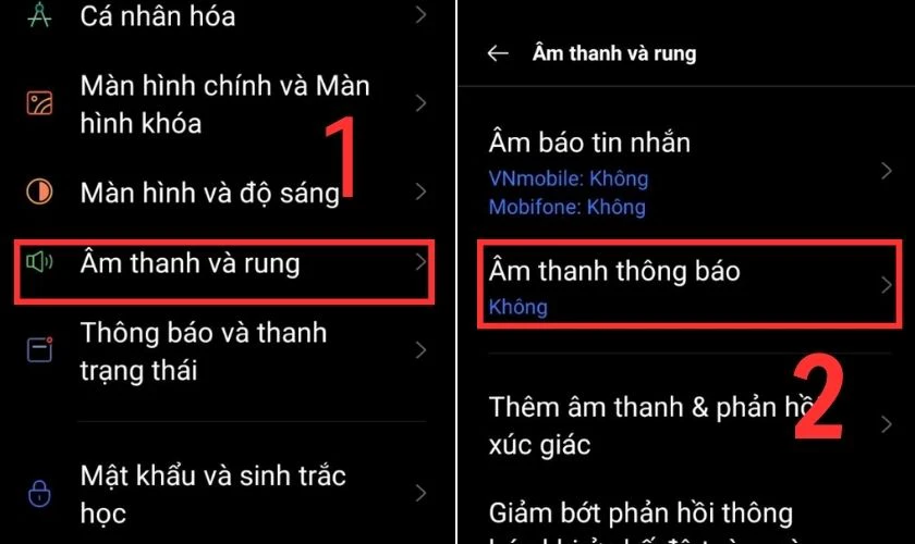 Hướng dẫn đặt nhạc chu&ocirc;ng tin nhắn tr&ecirc;n OPPO