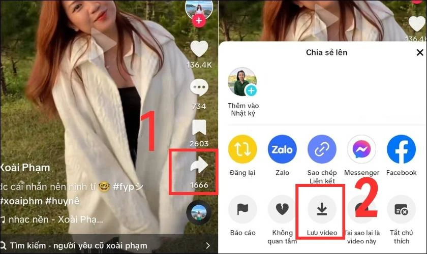 C&aacute;ch c&agrave;i nhạc chu&ocirc;ng cho OPPO từ Tik Tok đơn giản