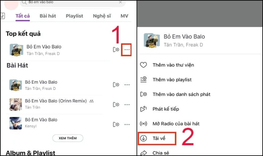 Tải nhạc chu&ocirc;ng cho OPPO từ Zing MP3