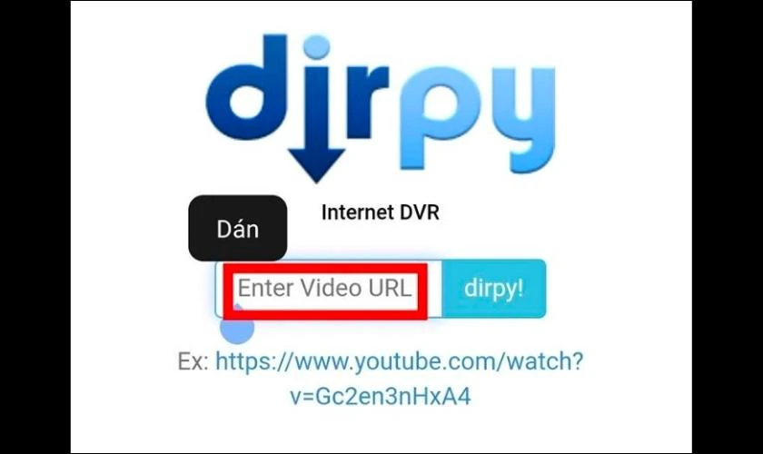 Nhấn enter để tải video