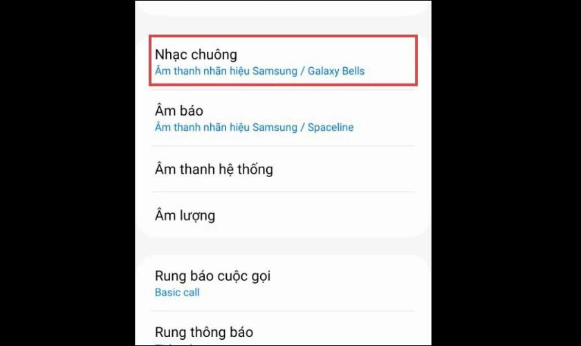Hướng dẫn cài bài hát làm nhạc chuông cho Samsung