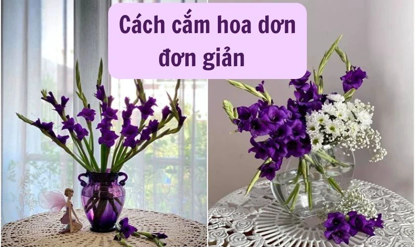 Cách cắm hoa dơn ngày Tết đơn giản, lâu tàn