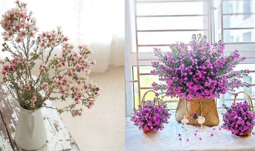 Mẫu cắm hoa thanh liễu nghệ thuật sang trọng