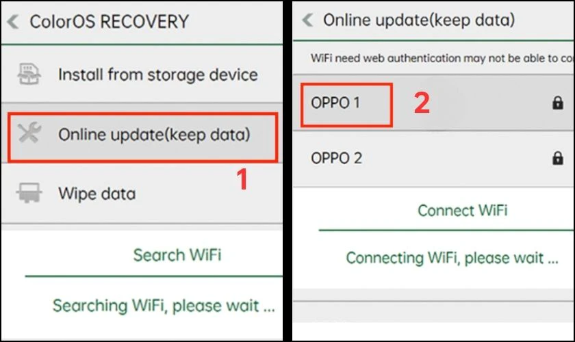 C&aacute;ch cập nhật phần mềm OPPO kh&ocirc;ng mất dữ liệu
