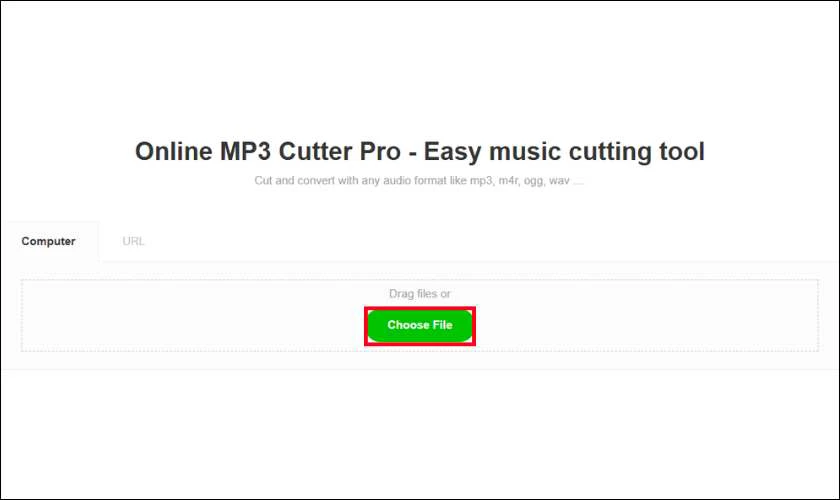 C&aacute;ch cắt nhạc tr&ecirc;n m&aacute;y t&iacute;nh với Online Mp3 Cutter Pro