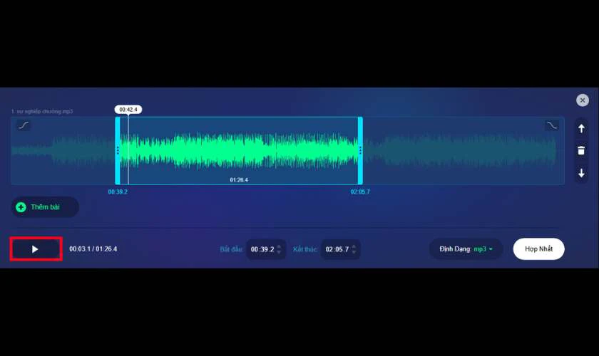 C&aacute;ch cắt nhạc tr&ecirc;n m&aacute;y t&iacute;nh với Audio Joiner