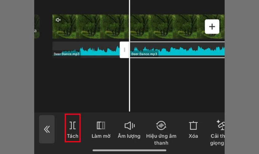 C&aacute;ch cắt nhạc tr&ecirc;n Capcut bằng điện thoại chi tiết