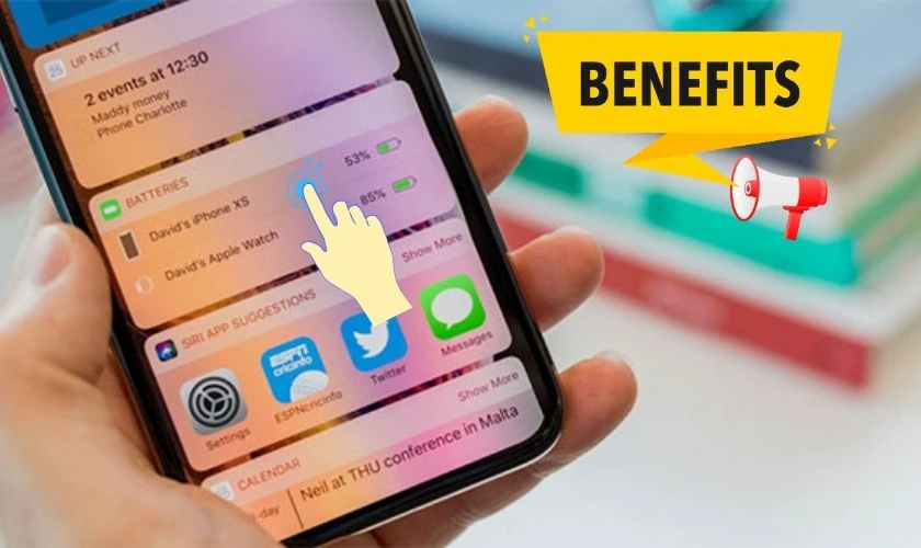 Lợi ích từ việc chạm 2 lần mở màn hình iPhone