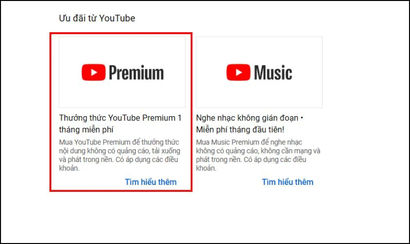 Cách chặn quảng cáo trên Youtube bằng Youtube Premium nhanh chóng