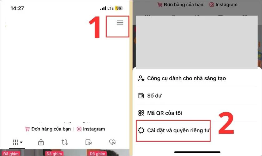 Hướng dẫn c&aacute;ch bỏ chặn t&agrave;i khoản người kh&aacute;c tr&ecirc;n TikTok 
