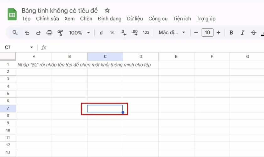C&aacute;ch ch&egrave;n ảnh v&agrave;o GG Sheet bằng c&ocirc;ng cụ Image in cell