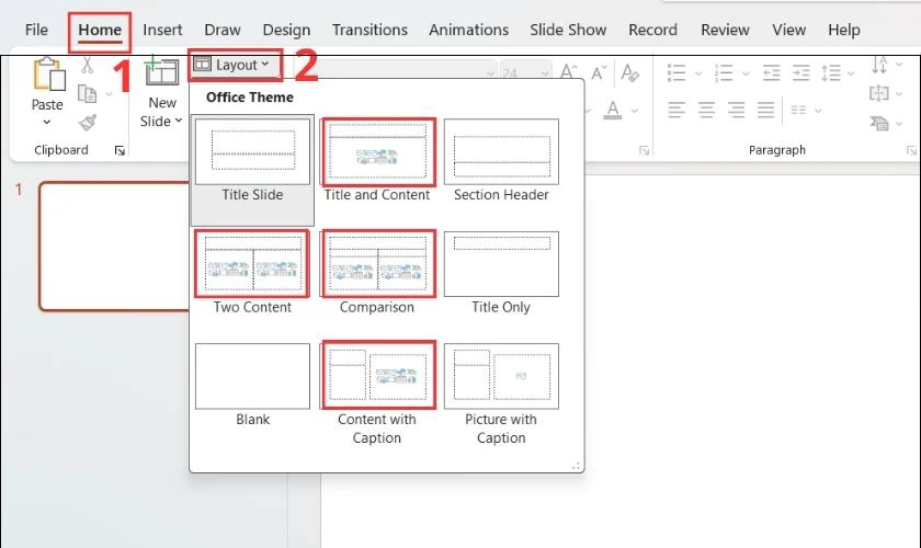 Cách chèn ảnh có sẵn vào vị trí cố định trên PowerPoint