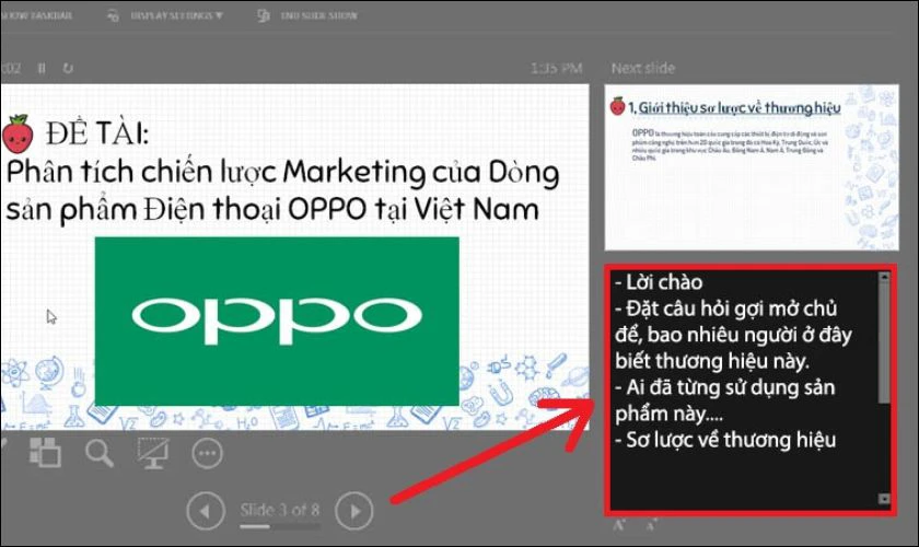 Chèn chú thích vào hình ảnh trong Powerpoint đơn giản