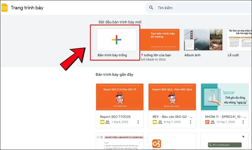 Cách chèn video vào Google Docs bằng Google Slides