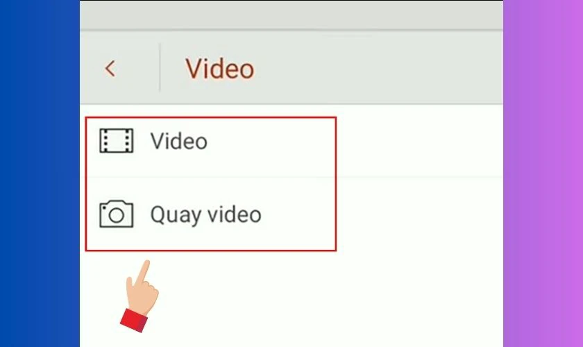 C&aacute;ch ch&egrave;n video v&agrave;o PowerPoint tr&ecirc;n điện thoại