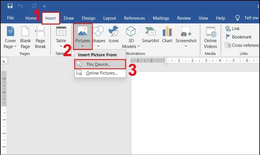 Cách chèn ảnh động GIF vào Word hiệu quả