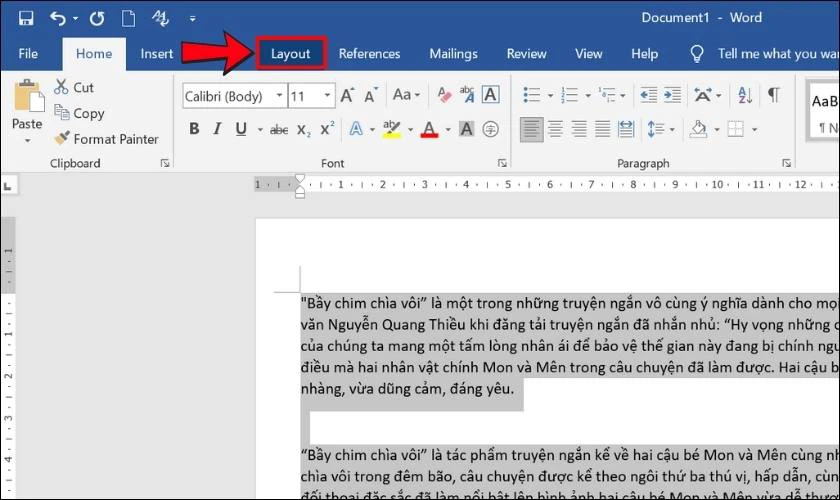 Cách chia văn bản thành 2 cột trong Word 2010, 2024, 2026 chi tiết