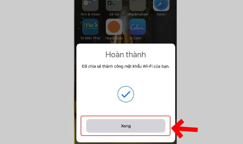 Hướng dẫn c&aacute;ch chia sẻ wifi đơn giản từ iPhone cho Android