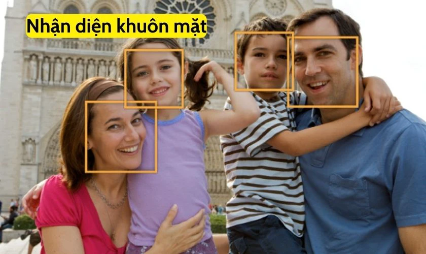 Chế độ chụp hình nhận diện khuôn mặt