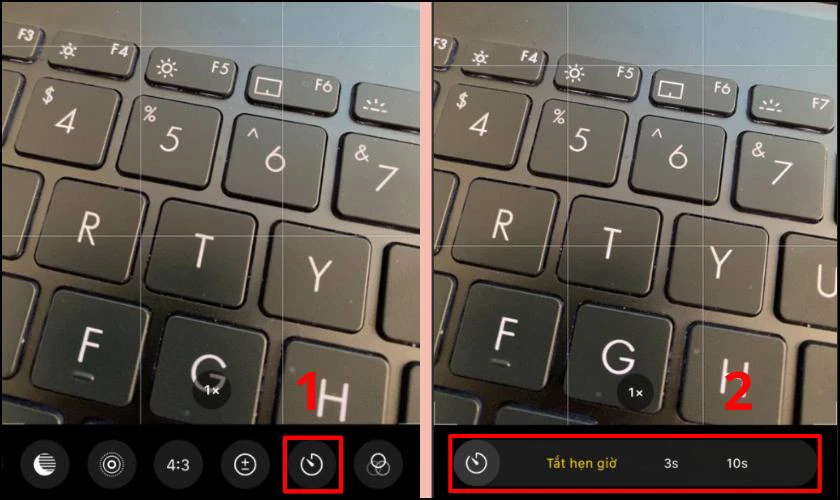 C&aacute;ch chỉnh camera hẹn giờ chụp tr&ecirc;n iPhone 13