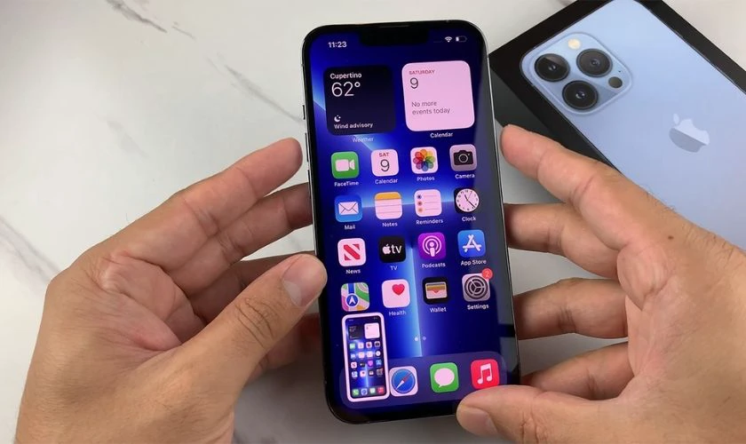 C&aacute;ch sửa lỗi iPhone kh&ocirc;ng chụp được m&agrave;n h&igrave;nh