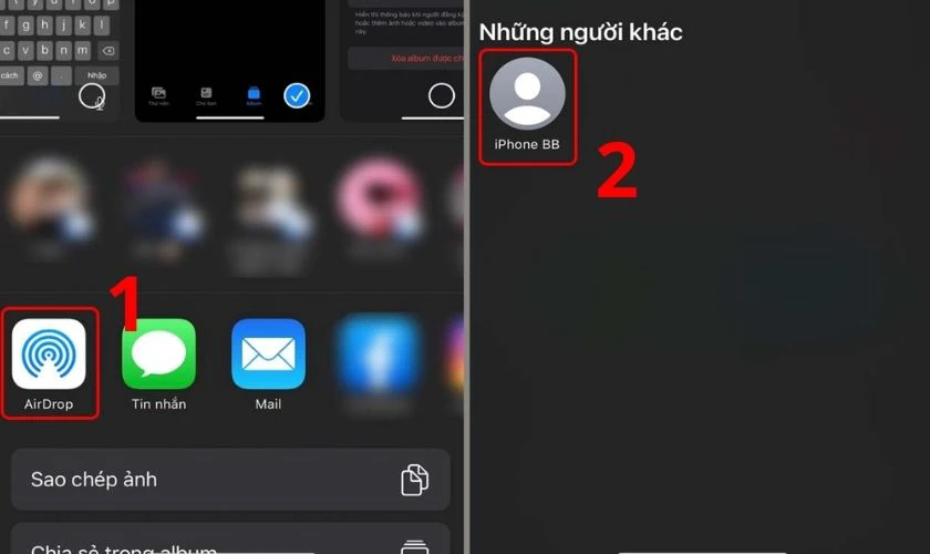 Hướng dẫn cách chuyển ảnh từ iPhone cũ sang iPhone mới bằng AirDrop 