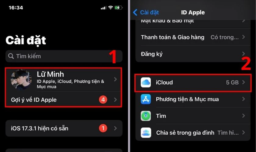 Tạo album chia sẻ ảnh từ iPhone cũ sang iPhone mới