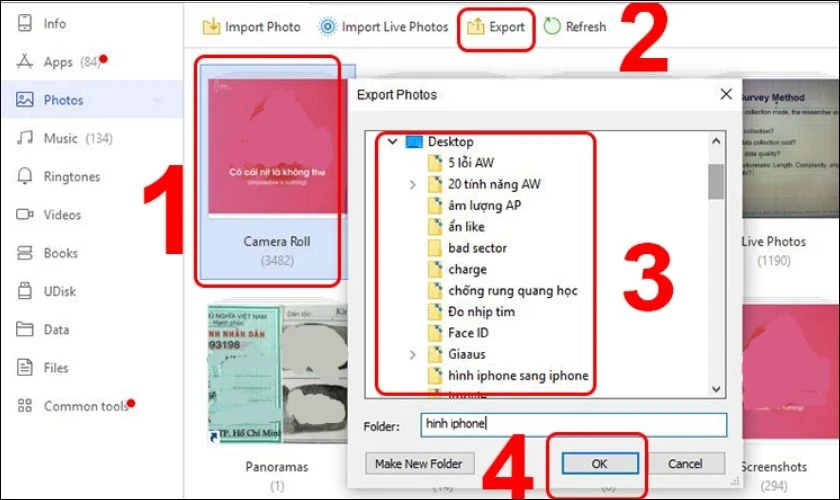 Cách sử dụng phần mềm 3uTools
