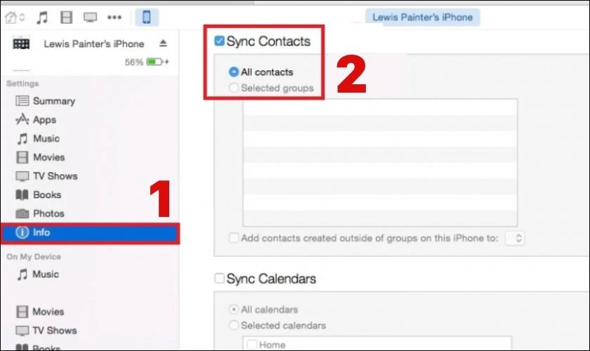 Thực hiện chuyển dữ liệu từ iPhone cũ sang iPhone mới bằng iTunes