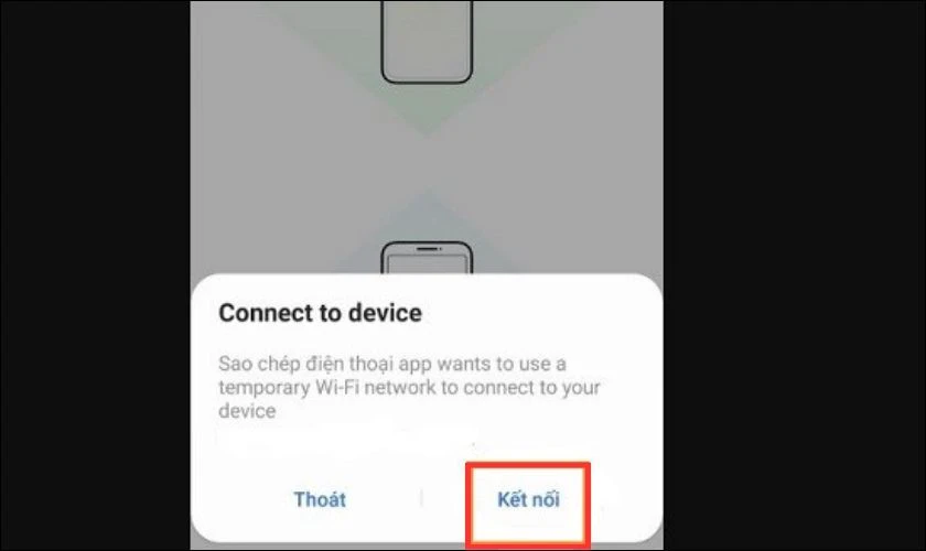 Bắt đầu để tiến hành quá trình chuyển dữ liệu trên điện thoại OPPO
