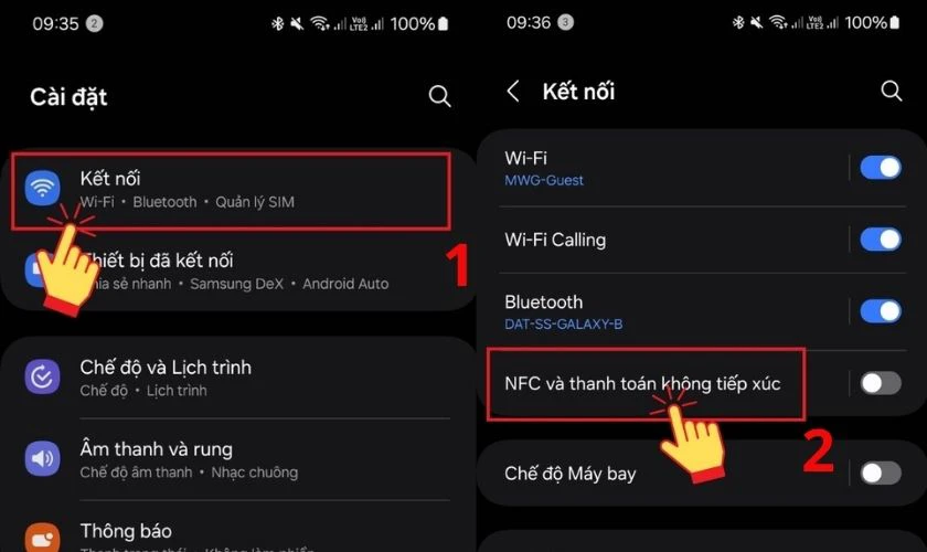 Cách chuyển dữ liệu từ Samsung sang OPPO bằng NFC đơn giản