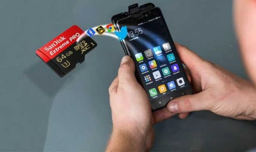 Cách chuyển dữ liệu từ Samsung sang OPPO bằng thẻ nhớ