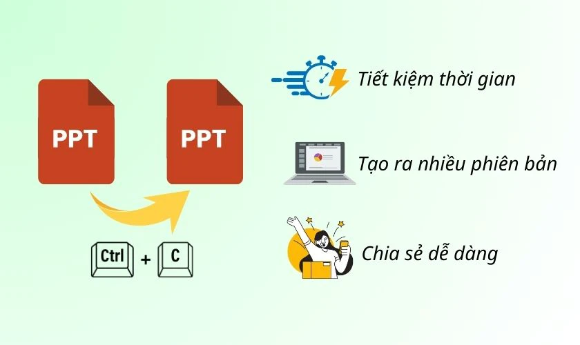 Tại sao phải biết c&aacute;ch copy Slide từ file n&agrave;y sang file kh&aacute;c