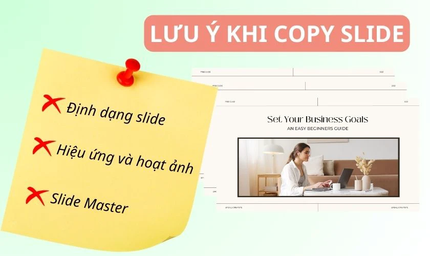 Lưu &yacute; khi thực hiện copy Slide từ file n&agrave;y sang file kh&aacute;c