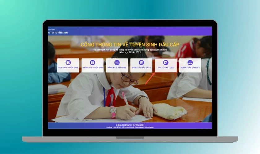 Cách kiểm tra xem đã đăng ký tuyển sinh đầu cấp thành công hay chưa