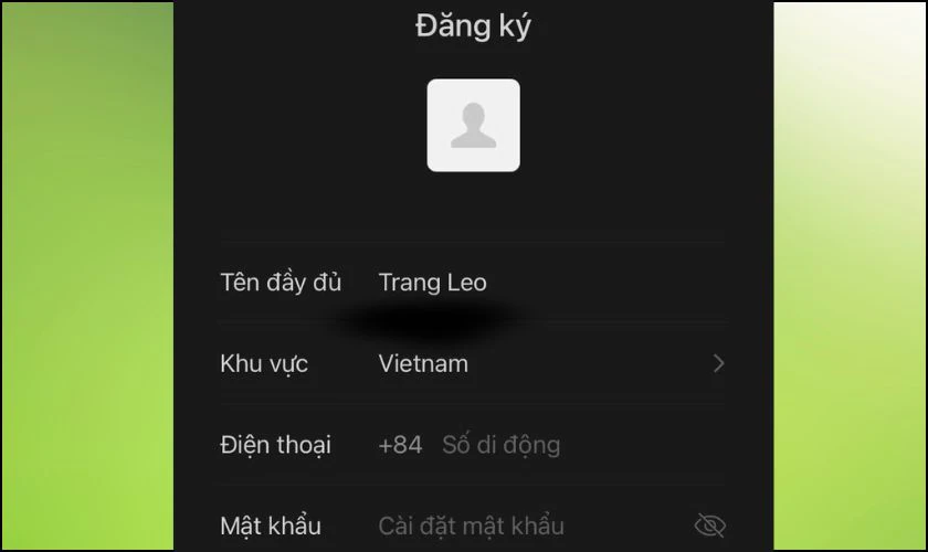 Những thông tin cần thiết